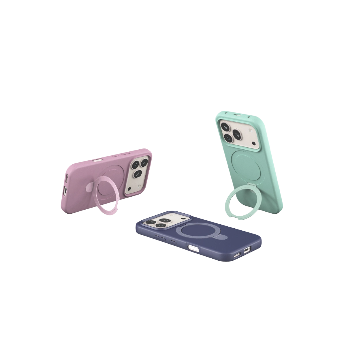 Huawei Honor 600 Regal Magsafe Standlı Kapak - Turuncu