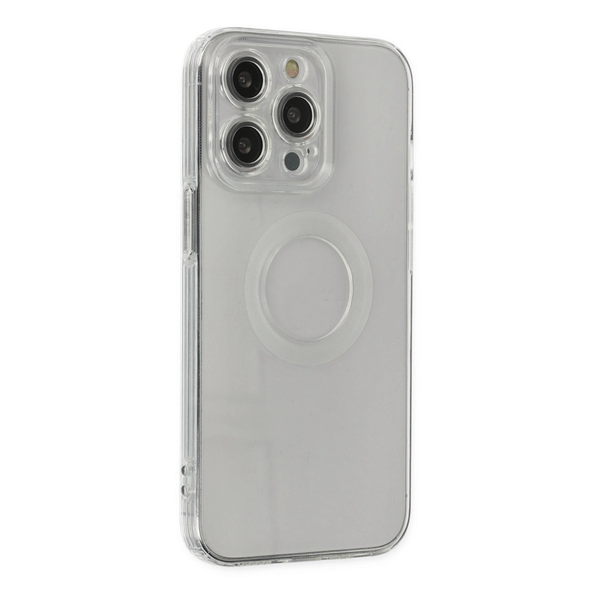 İphone 13 Pro Kılıf Santa Lens Silikon - Şeffaf
