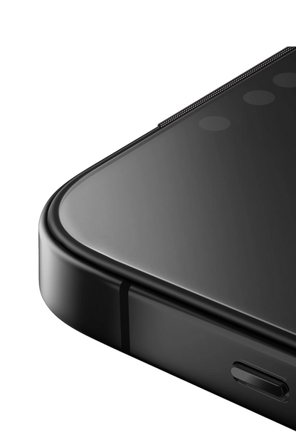 İphone 14 Pro Ekran Koruyucu Kırılmaz Cam Çıtalı Koruyucu