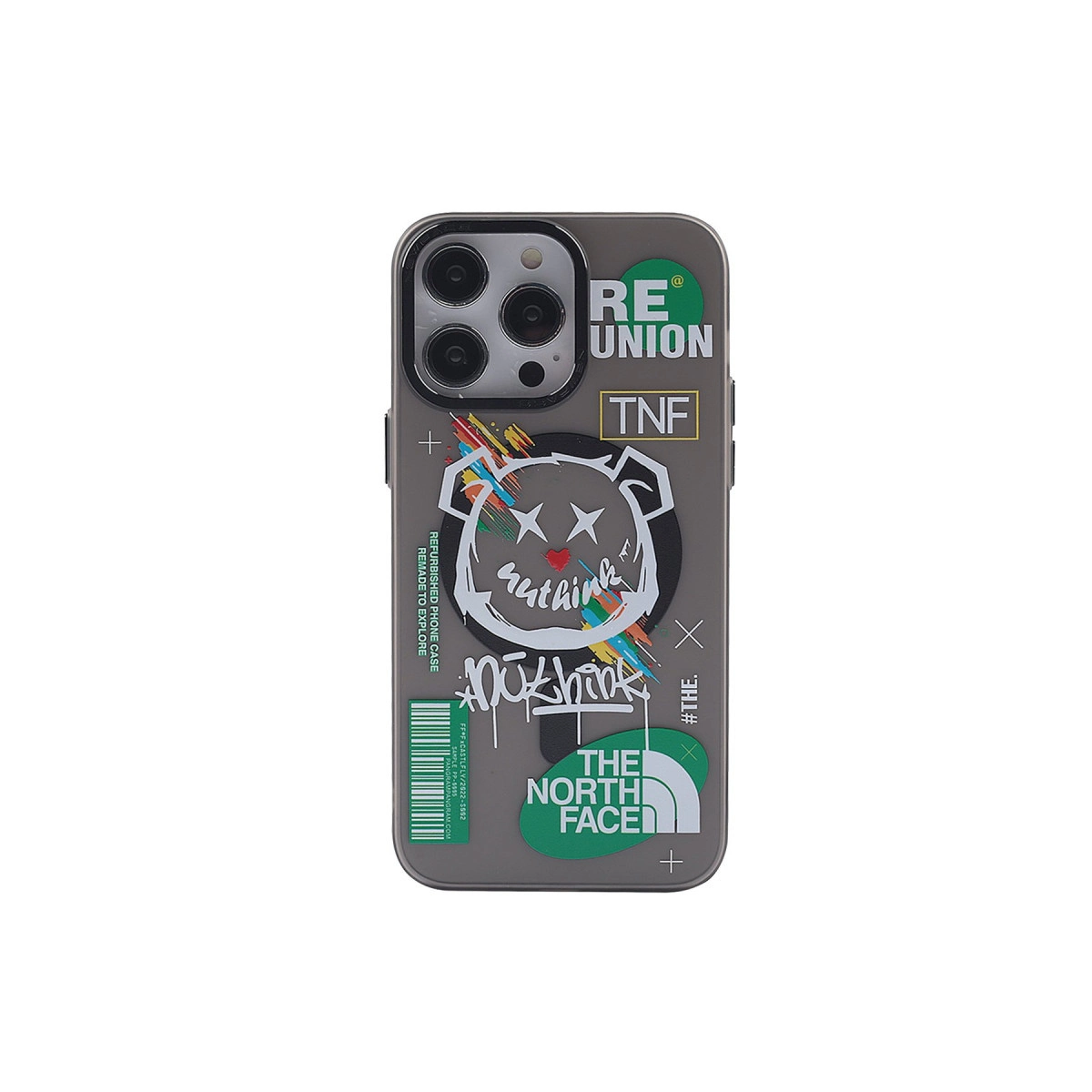 İphone 14 Pro Kılıf Apollo Magneticsafe Desenli Kapak - Apollo Siyah - 2