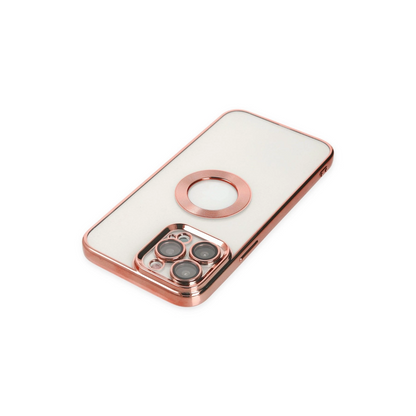İphone 14 Pro Kılıf Slot Silikon - Rose Gold