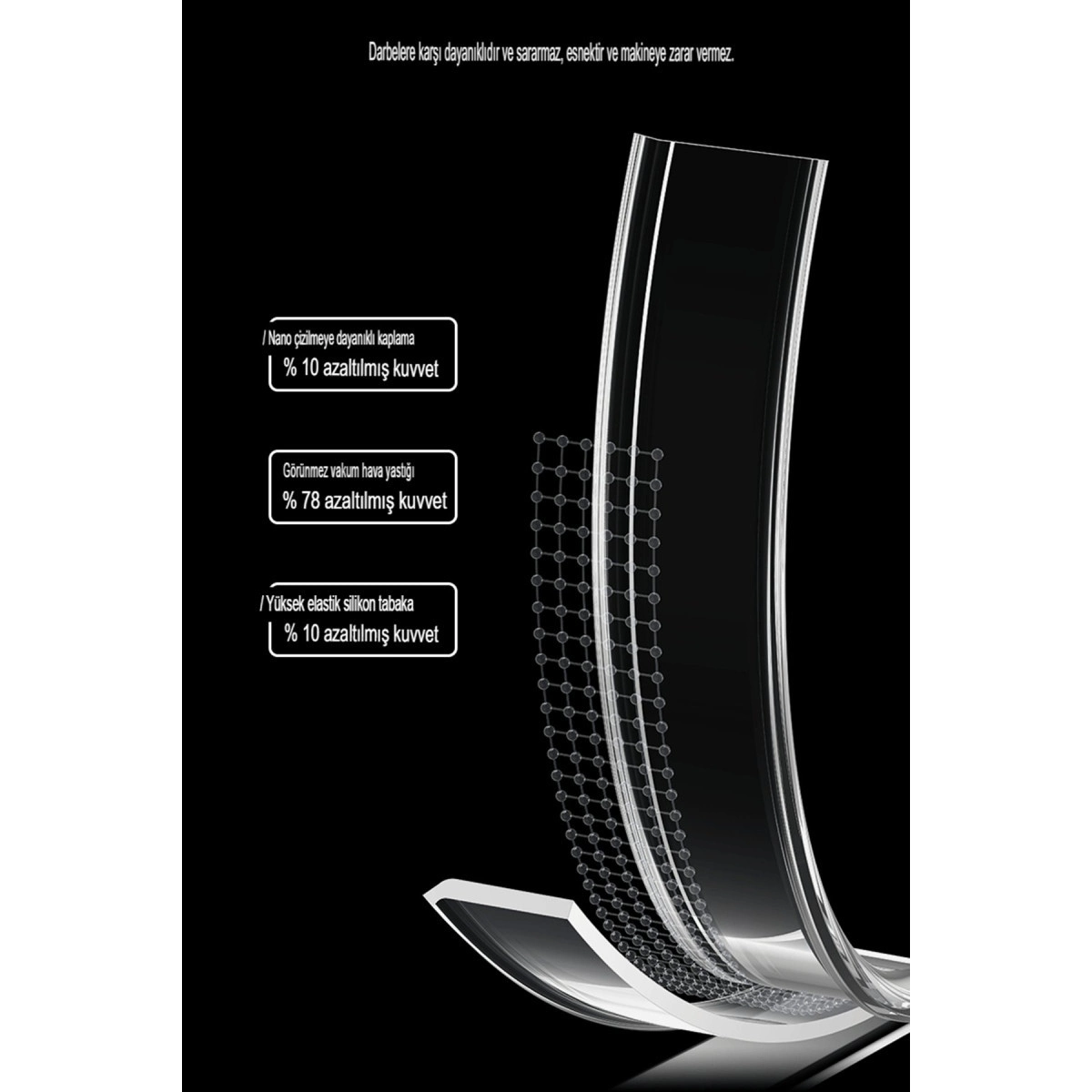 İphone 14 Pro Max Kılıf Tron Şeffaf Magsafe Kapak - Şeffaf
