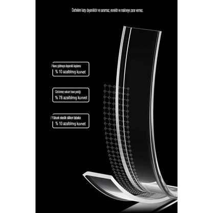 İphone 14 Pro Max Kılıf Tron Şeffaf Magsafe Kapak - Şeffaf