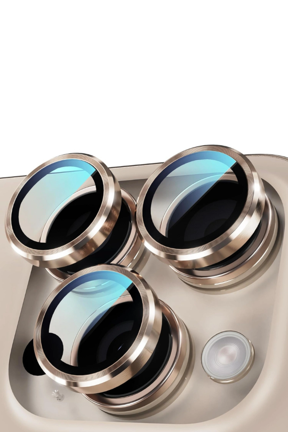 İphone 16 Pro Max Kamera Lens Koruyucu Naturel