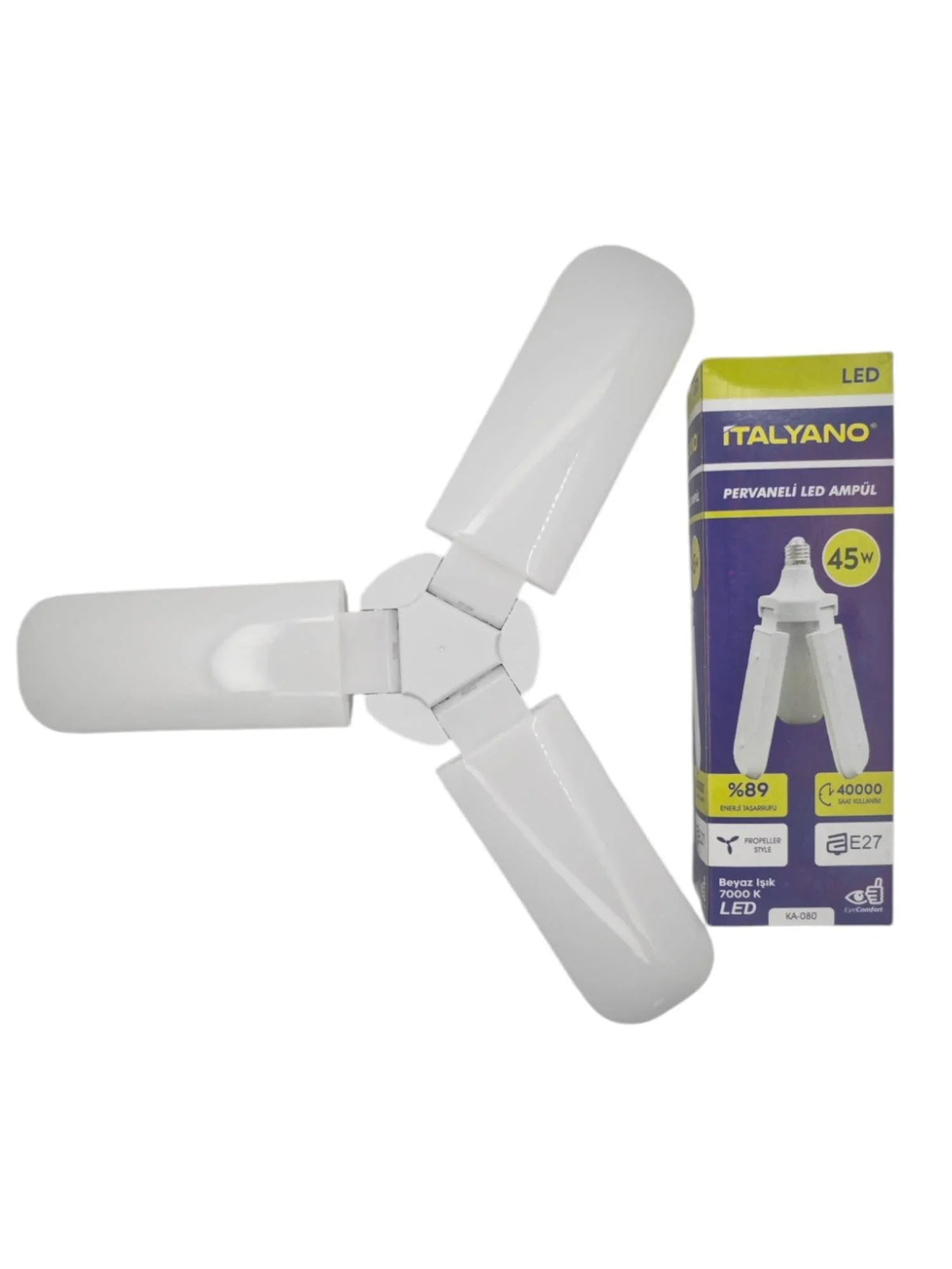 Italyano E27 45W Kanatlı Led Ampul (5643)