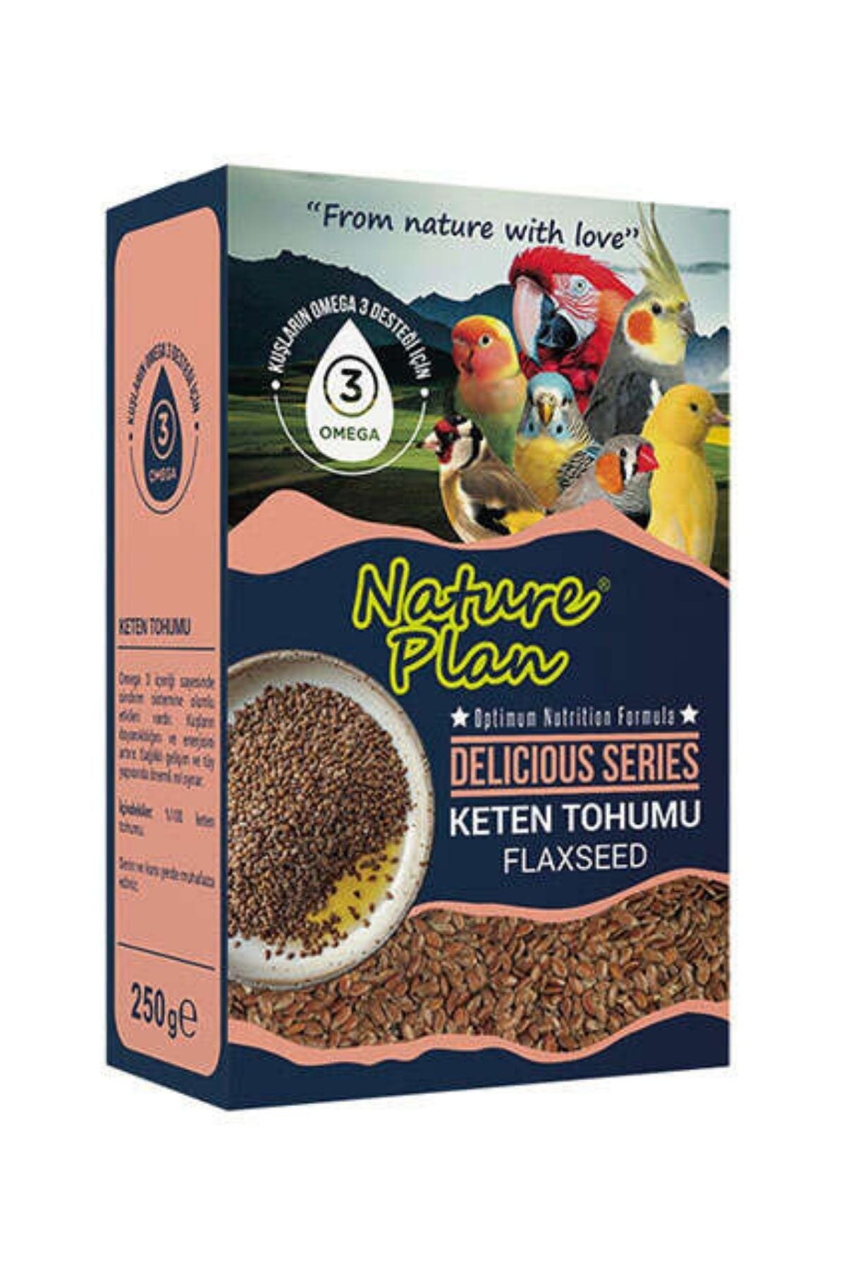 Delicious Serisi Keten Tohumu 250 Gr
