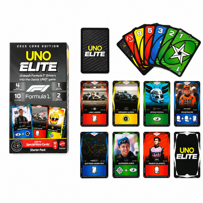 JLV42 UNO Elite F1 Kartlar - Başlangıç Paketi