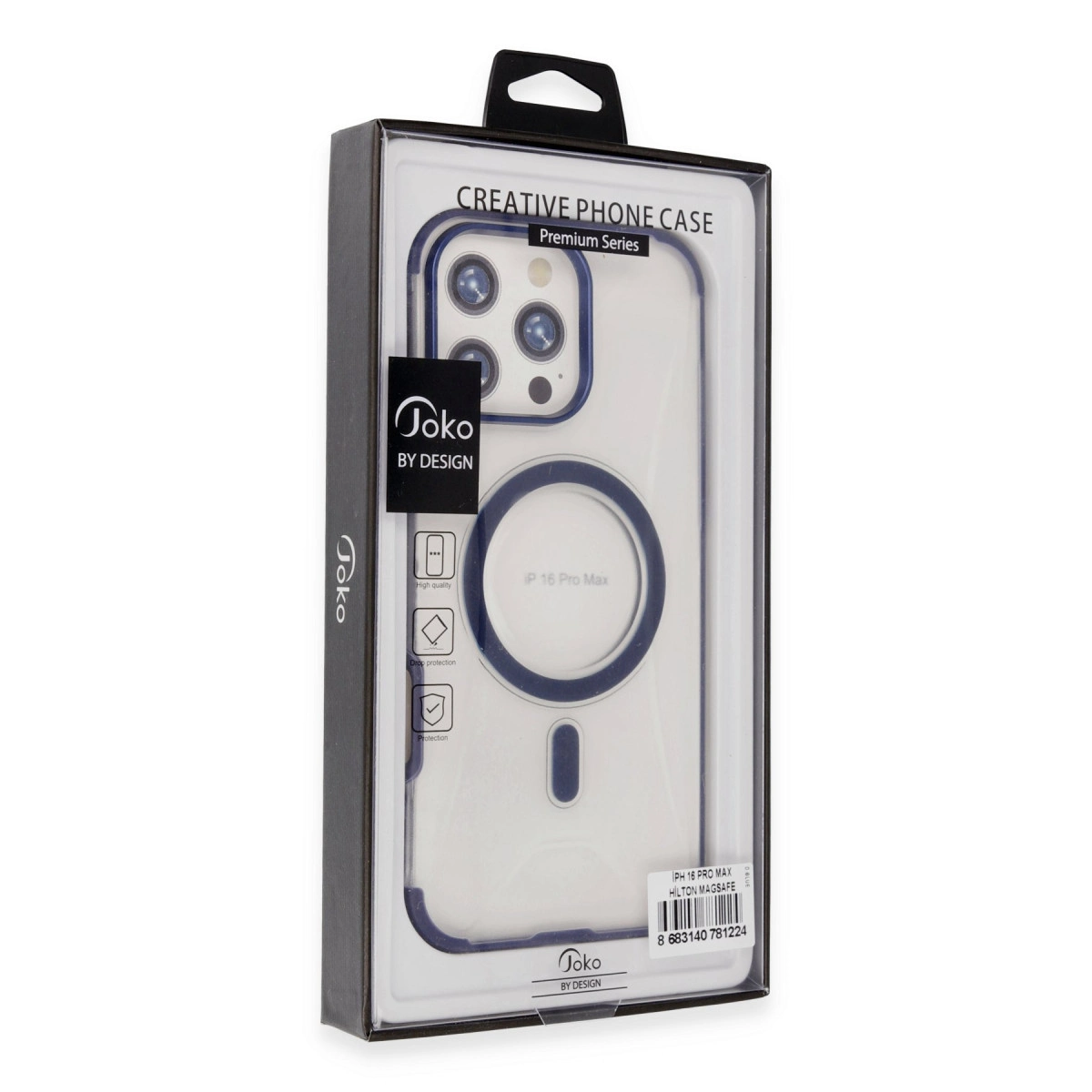 Joko Apple İphone 16 Pro Max Hilton Magsafe Kapak - Siyah
