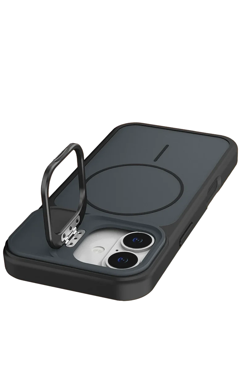 Joko Apple İphone 17 Pale Magsafe Standlı Kapak - Siyah