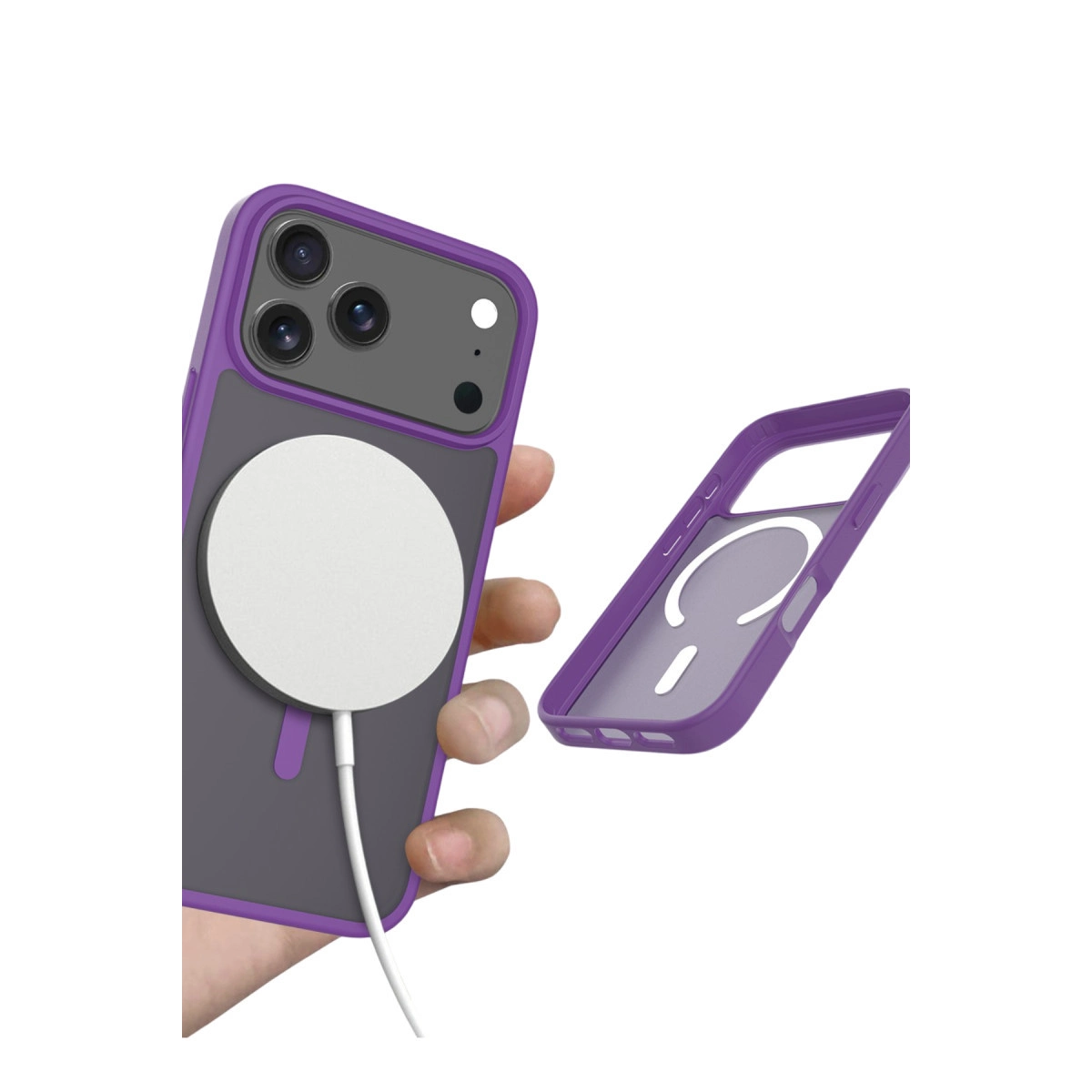 Joko Apple İphone 17 Pro Max Jota Magsafe Kapak - Derin Mor