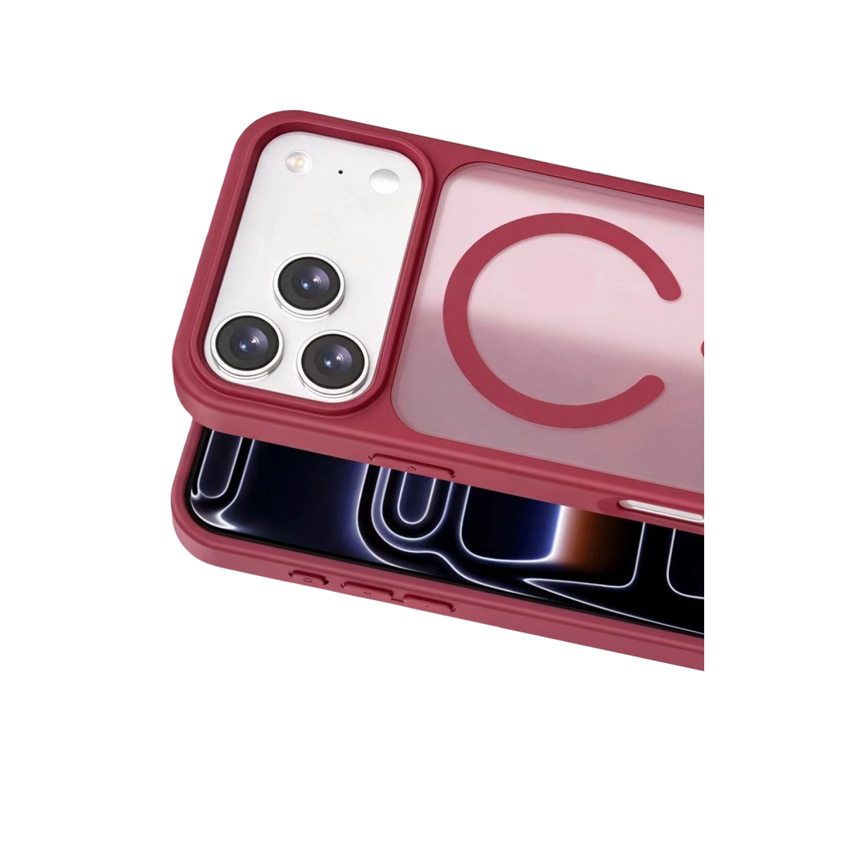 Joko Apple İphone 18 Pro Jota Magsafe Kapak - Bordo