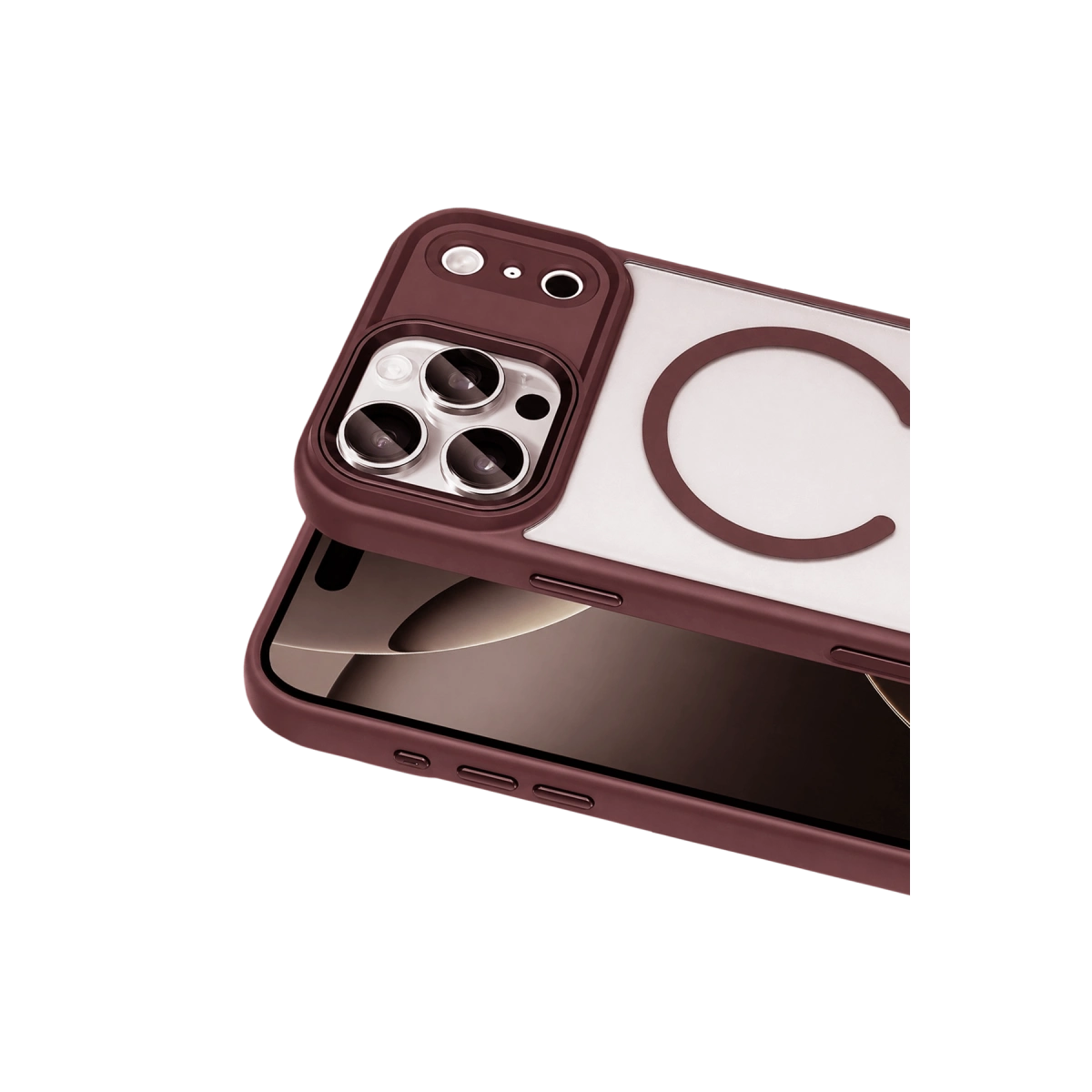Joko Apple İphone 18 Pro Max Terea Magsafe Kapak - Bordo