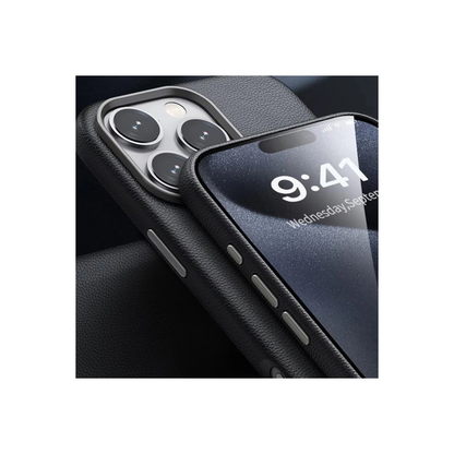 Joko İphone 16 Pro Max Wonder Deri Magsafe Kapak - Lacivert
