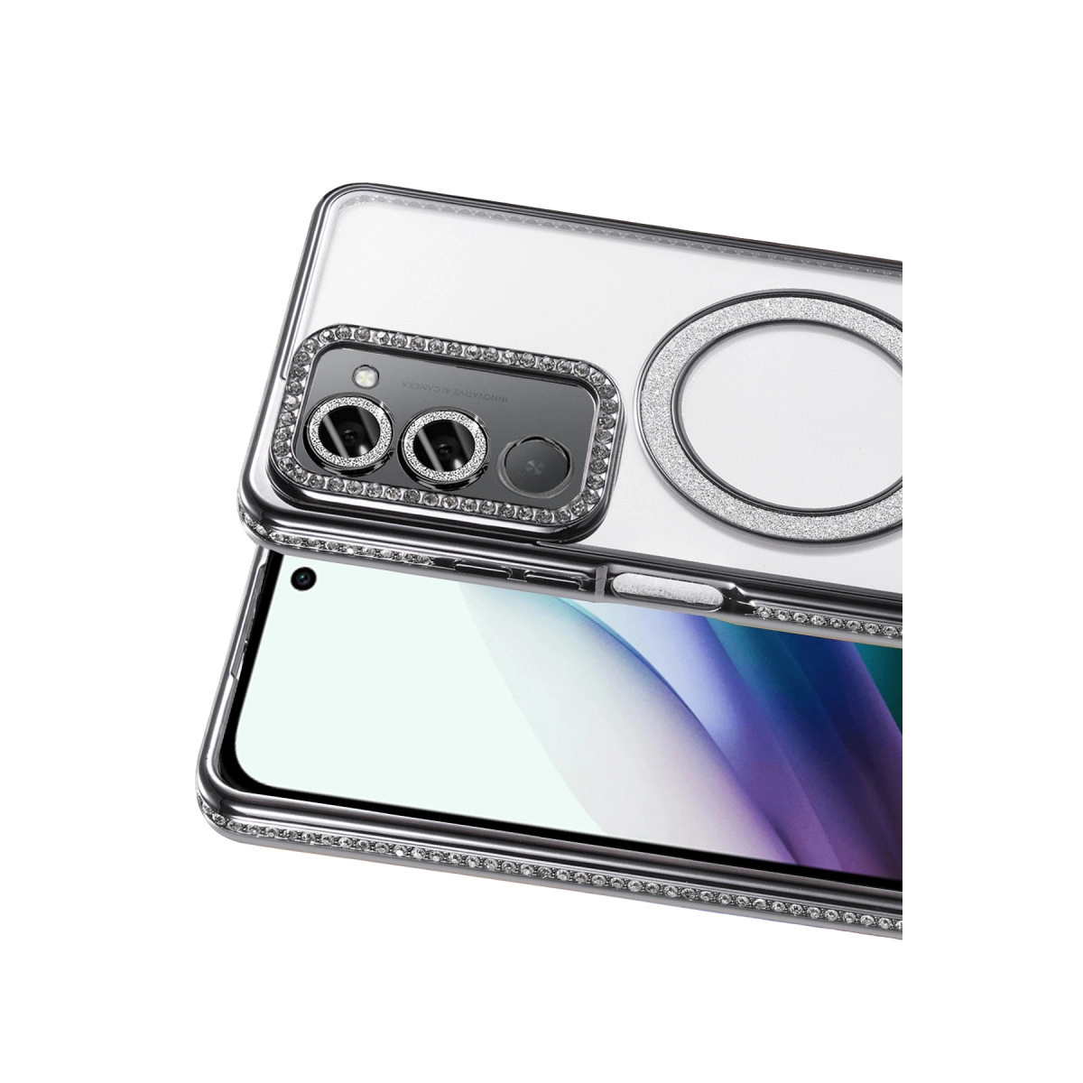 Joko Xiaomi Redmi 15 4g Joke Simli Magneticsafe Kılıf - Siyah