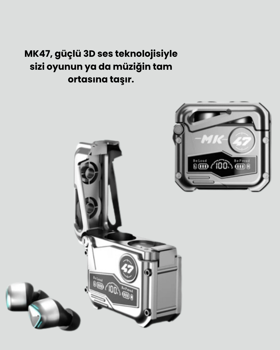 Kablosuz Kulaklık – 3d Ses Ve Gürültü Engelleme