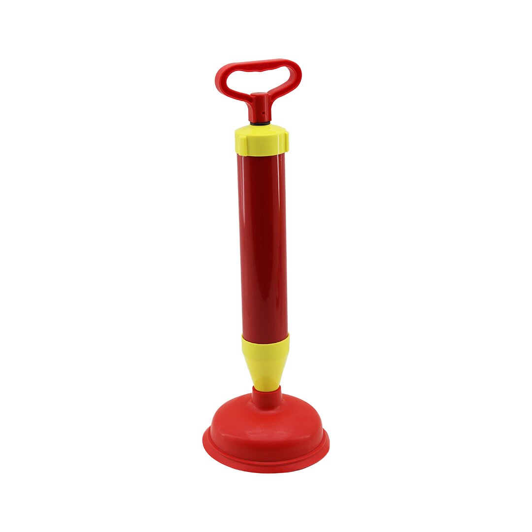 KAPORTA DÜZELTME - LAVABO KLOZET GİDER AÇICI POMPA LASTİK BAŞLIK - SERT PLASTİK GÖVDE ÇAP=16 CM (5643)