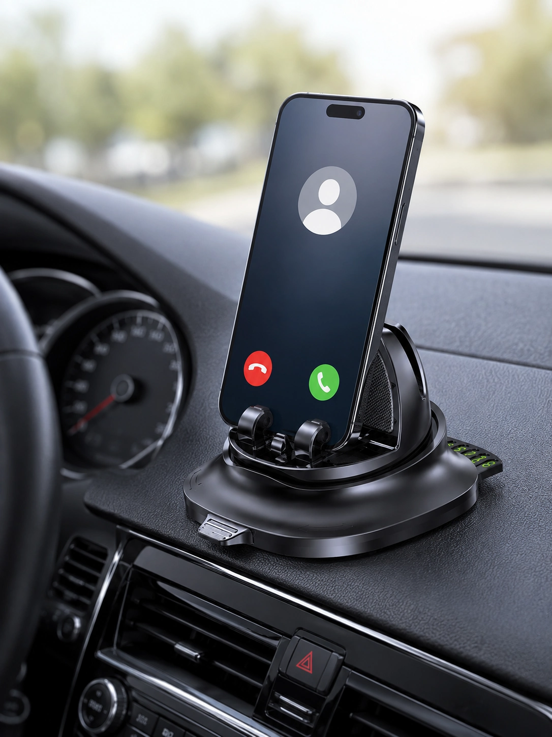 Katlanabilir Araç İçi Telefon Tutucu Gizli Numaratörlü Telefon Standı