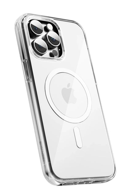 Keephone Apple iPhone 15 Non Yellow Şeffaf Magsafe Kılıf - Şeffaf