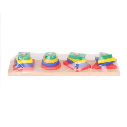 KR006 Renkli Geometrik Şekiller