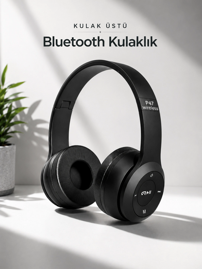 Kulak İçi Kablosuz Bluetooth Kulaklık Ekstra Bass Ve Çok Yönlü Kullanım