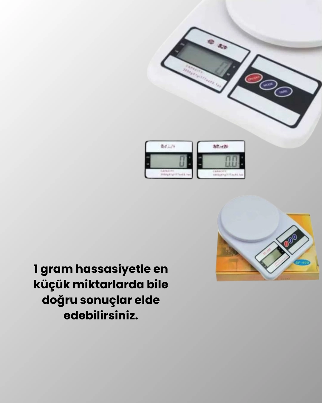 Lcd Ekranlı Kompakt Dijital Terazi – Gram Ve Ons Ölçüm