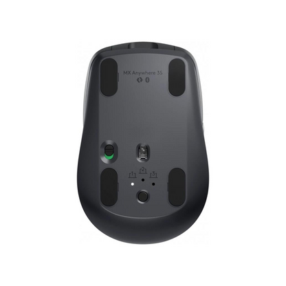 LOGITECH 910-006929, MX Anywhere 3S, Siyah, Bluetooth, 8000dpi, Lazer, 6 Tuşlu, USB-C den şarj edilebilir, Mouse