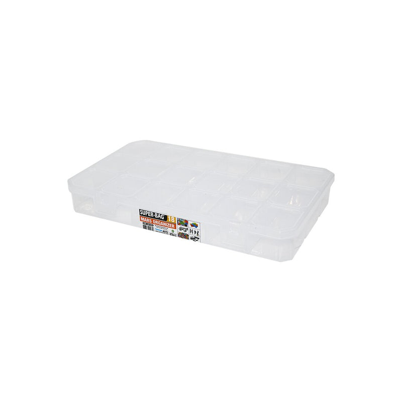MARS 18 BÖLMELİ ŞEFFAF ORGANİZER BOX (5643)