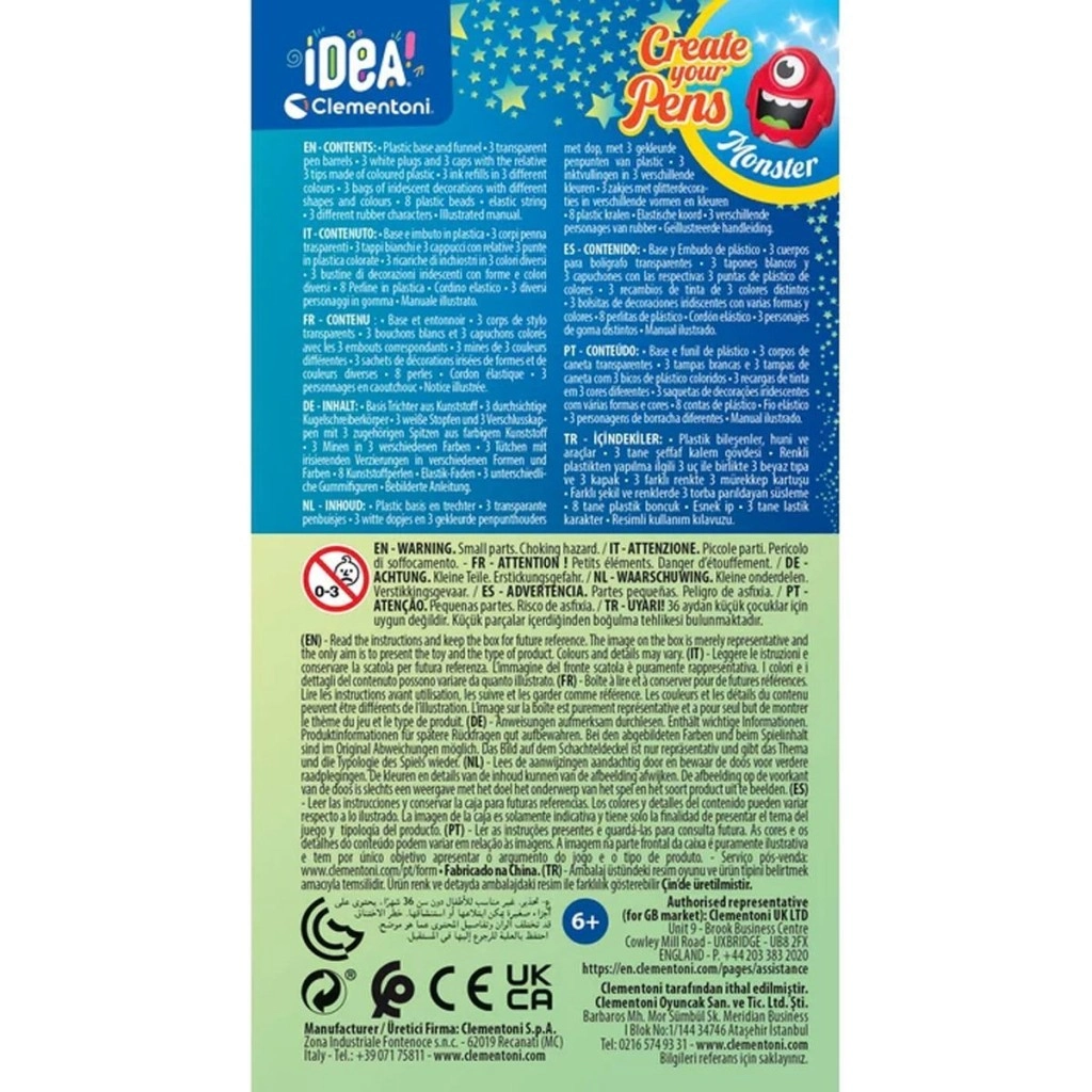18828 Idea - Mini Kalem Laboratuvarı - Canavarlar