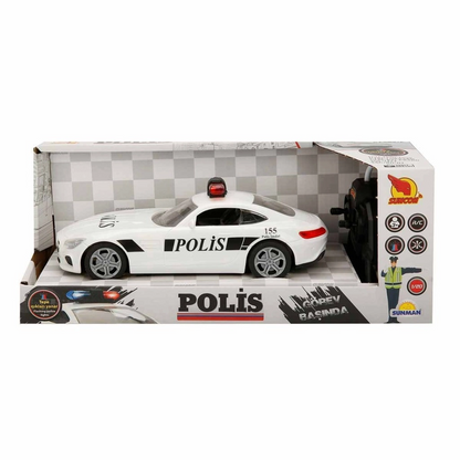 20357 Uzaktan Kumandalı Işıklı Polis Arabası 21 cm