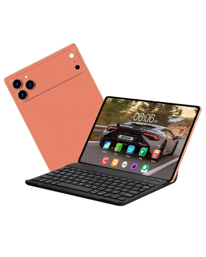 Android Tablet Klavyeli Set Stylus Kalem Kılıf Cam Dahil