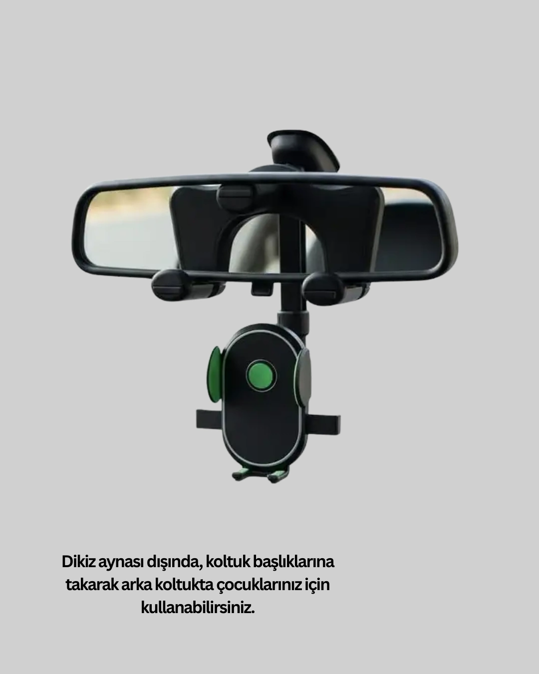 Ayarlanabilir Dikiz Aynası Telefon Tutucu Sağlam ve Şık Tasarım