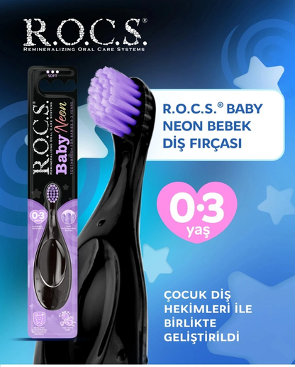 .Baby Neon Ekstra Soft Diş Fırçası 0-3 Yaş