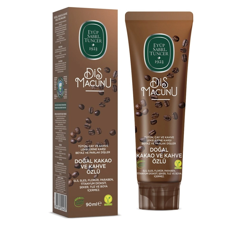 Doğal Diş Macunu 90 Gr Kakao & Kahve Özlü