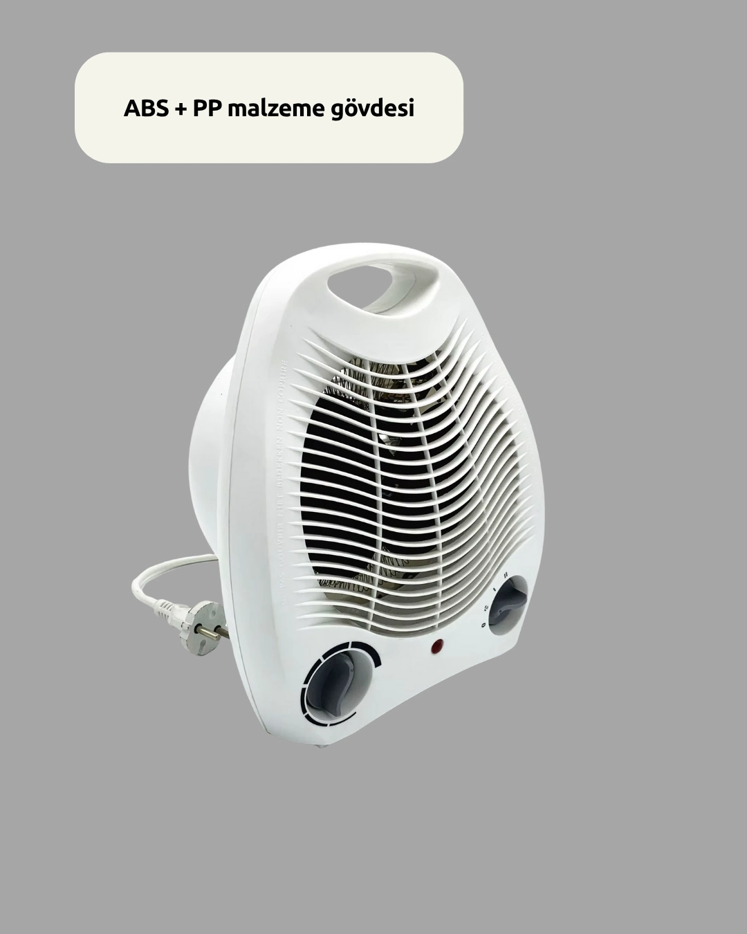 Fanlı Elektrikli Isıtıcı