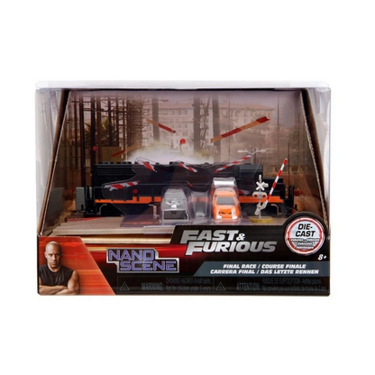Fast & Furious Nano Train Scene Diorama