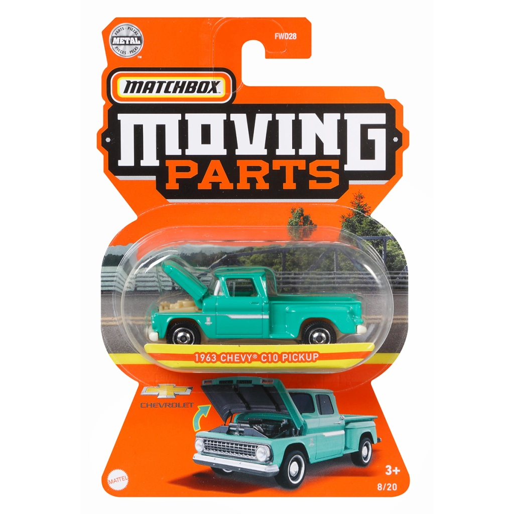FWD28 ™ 1:64 Arabalar (Açılır parçalar) Asorti Seçilemez.