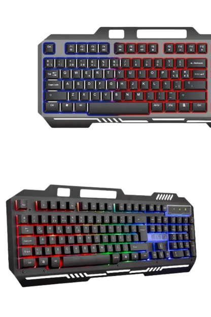Gaming Klavyesi Led Aydınlatmalı Mekanik Hisli
