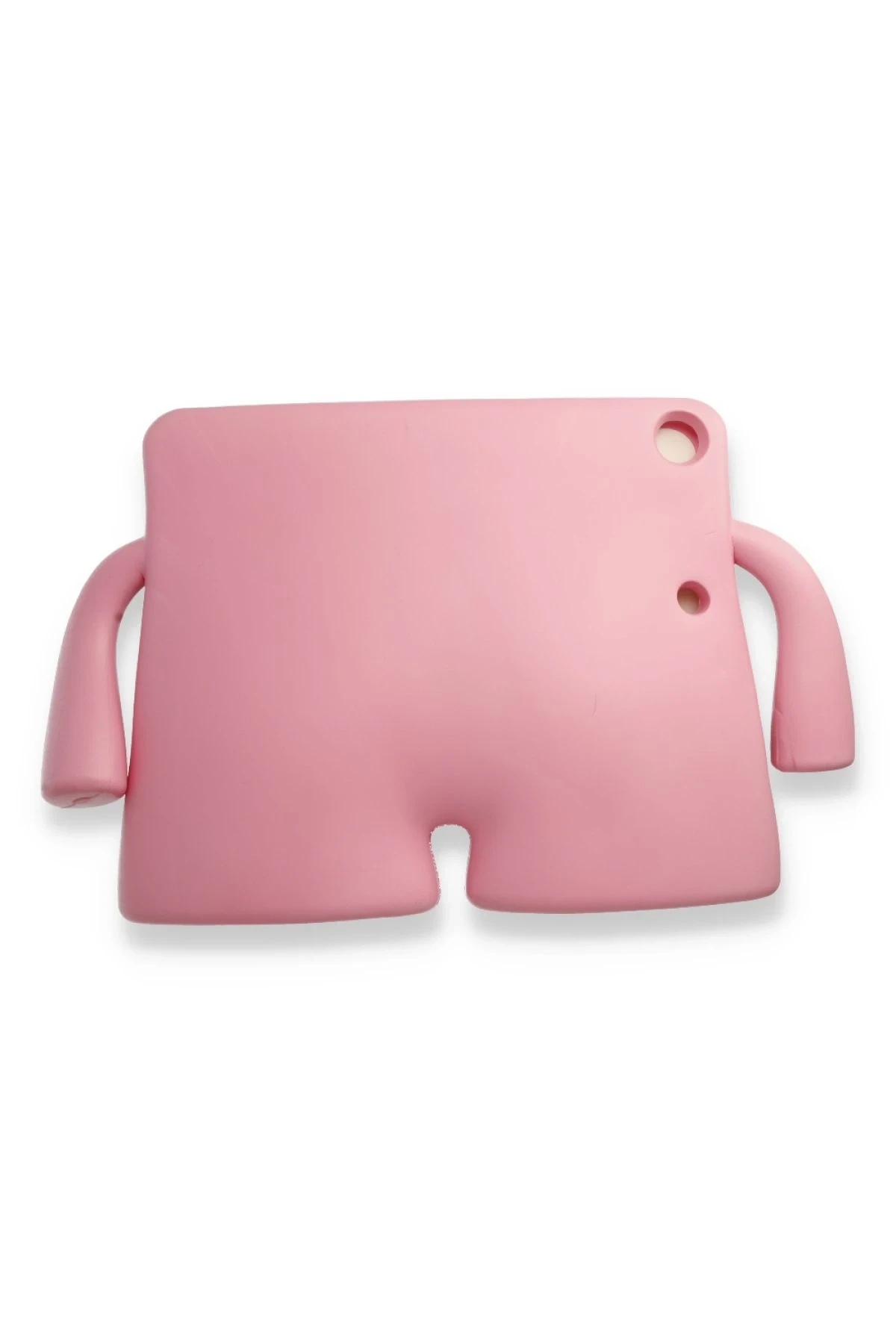 iPad 2022 10.9 (10.nesil) Kılıf Karakter Tablet Silikon - Açık Pembe