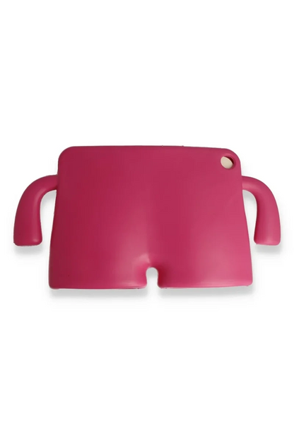 iPad 2022 10.9 (10.nesil) Kılıf Karakter Tablet Silikon - Pembe