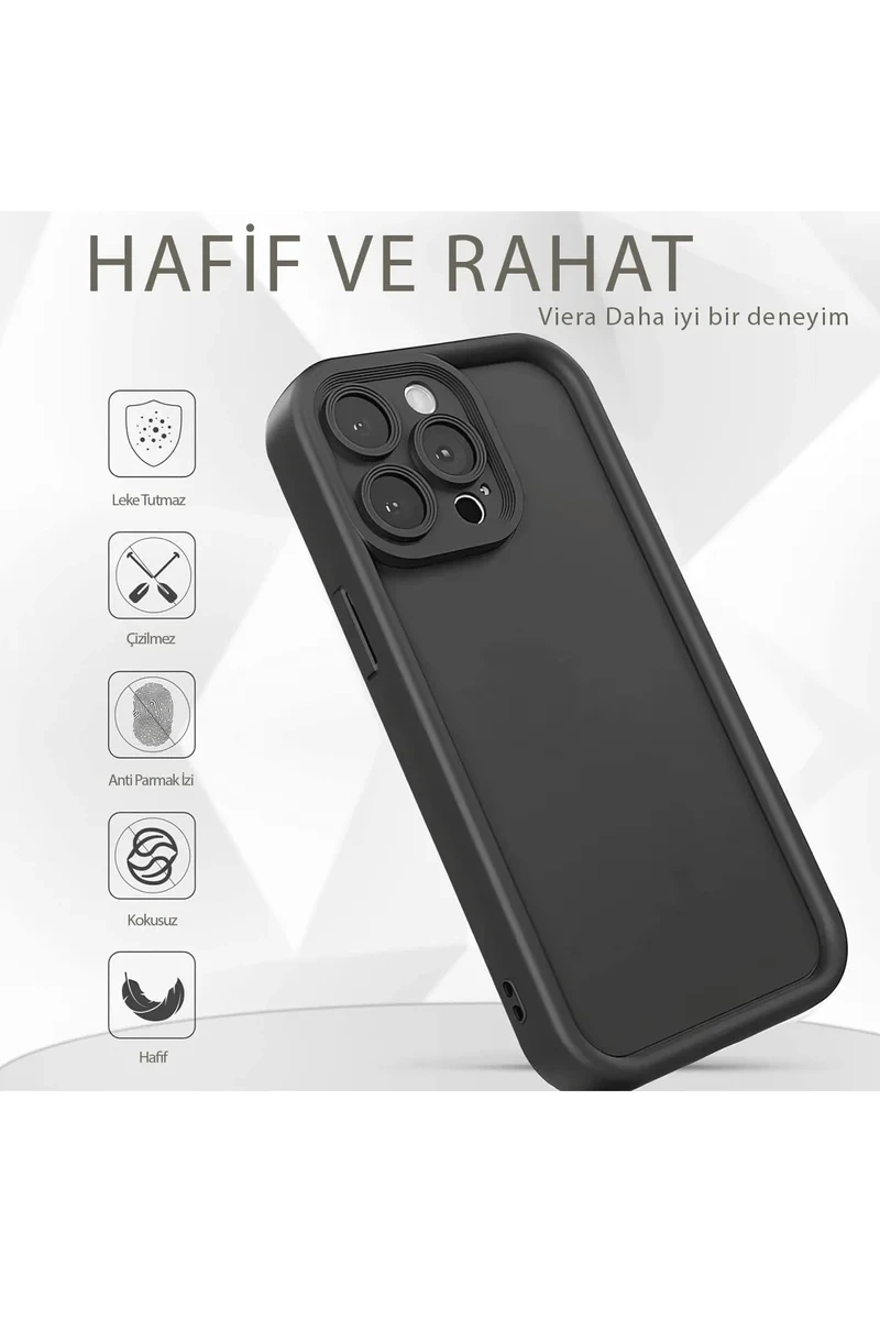 iPhone 11 Kılıf Viera Silikon - Gri