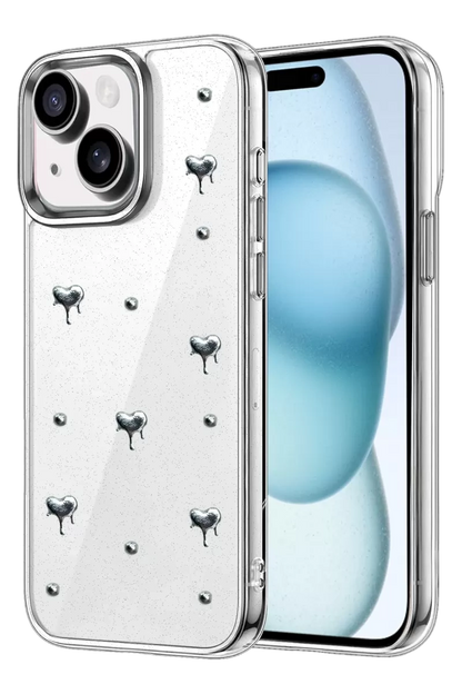iPhone 14 Fiyonk Desenli Kapak - Desen 1