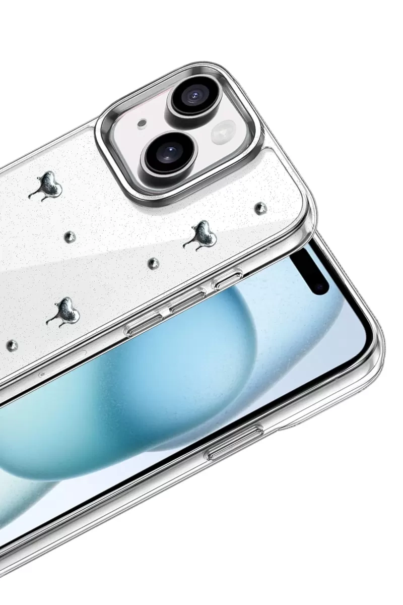 iPhone 14 Fiyonk Desenli Kapak - Desen 1