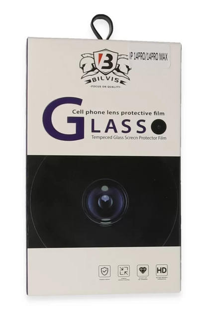 iPhone 15 Pro Max Bilvis Titan Kamera Lens - Siyah