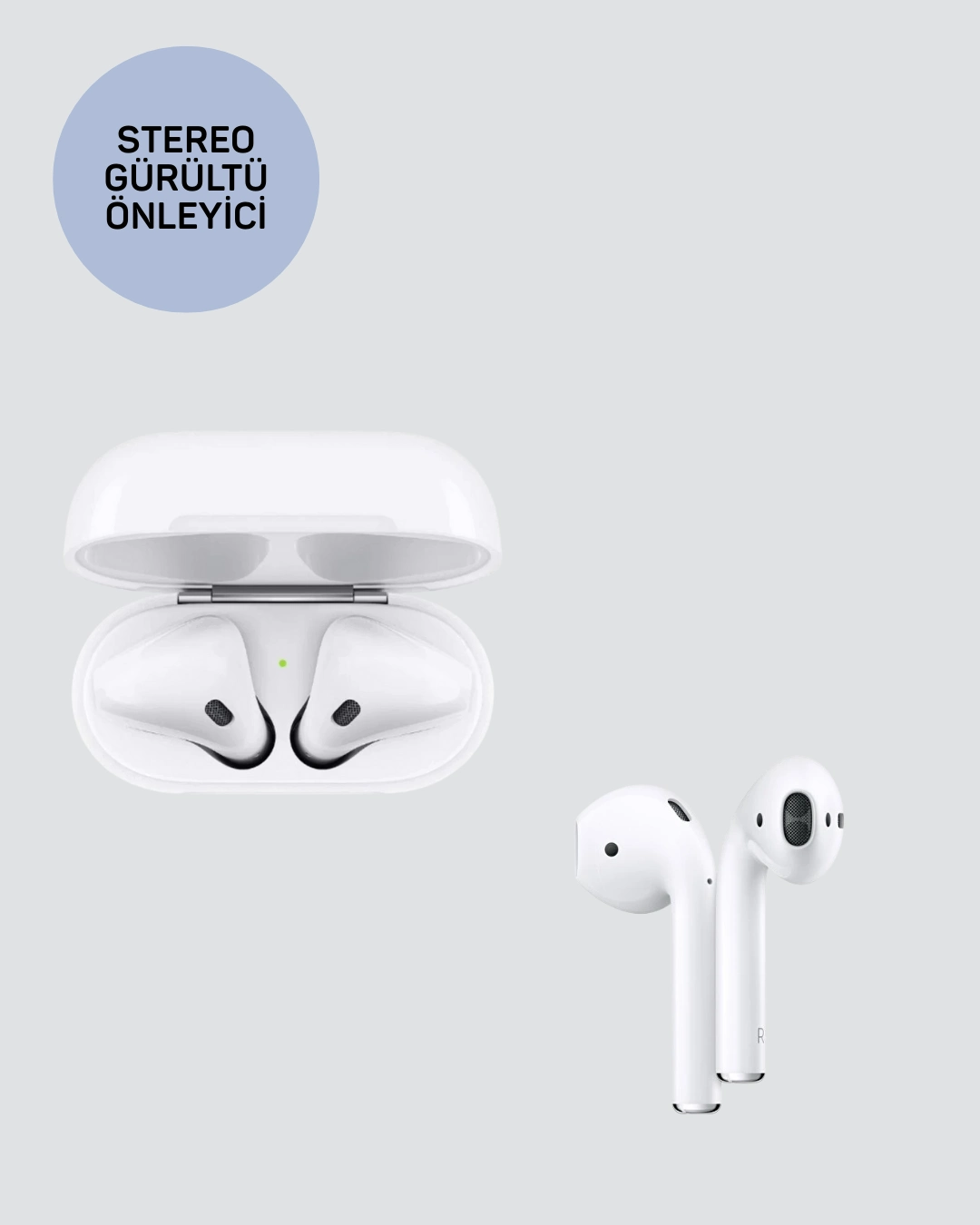 iPhone Pro ve Pro Max Uyumlu TWS Bluetooth Kulaklık Gürültü Engelleyici