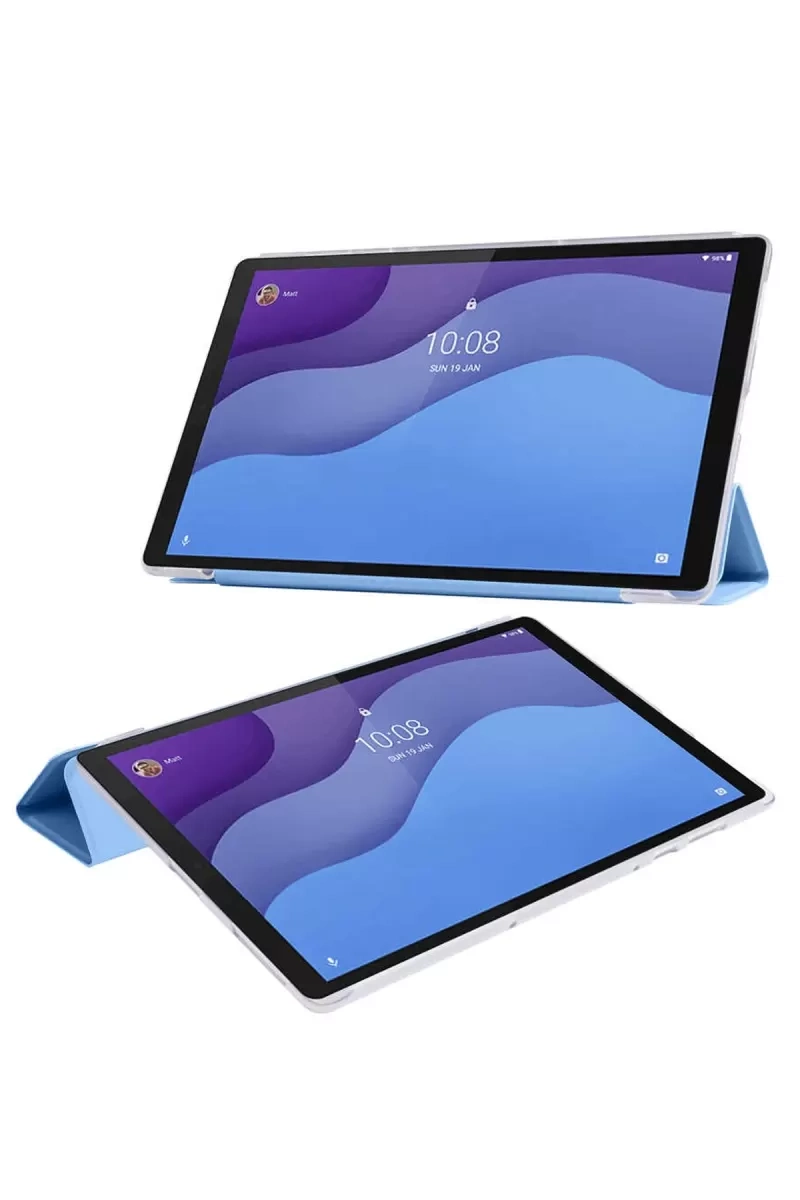 Lenovo M10 HD X306F Kılıf Tablet Smart Kılıf - Siyah