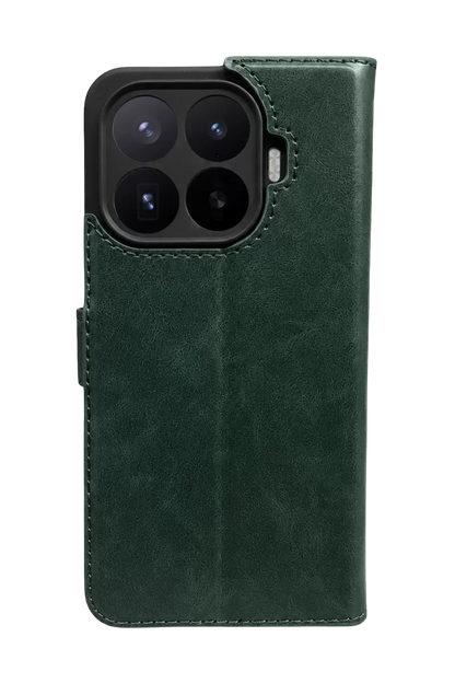 Mi 17T Pro Trend S Plus Kapaklı Kılıf - Yeşil