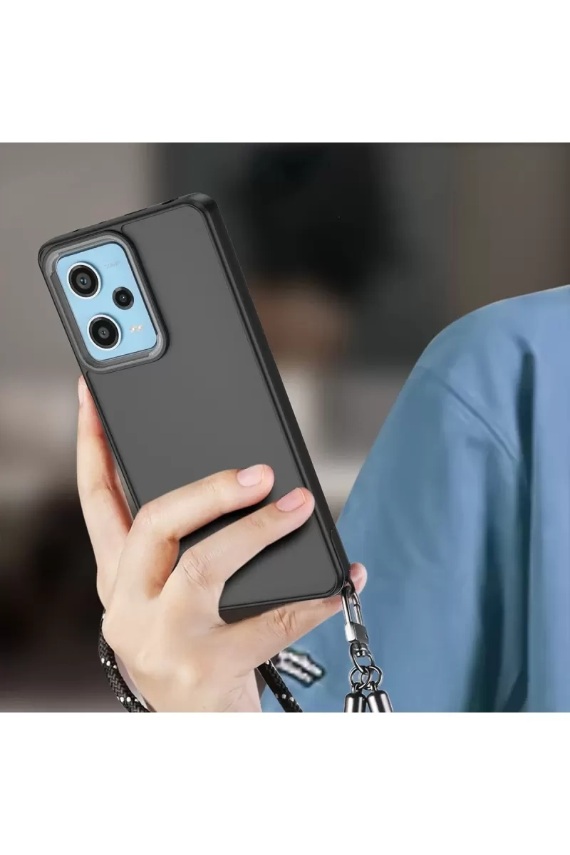 Redmi 13 4G Kılıf Elegant Kapak - Açık Mavi