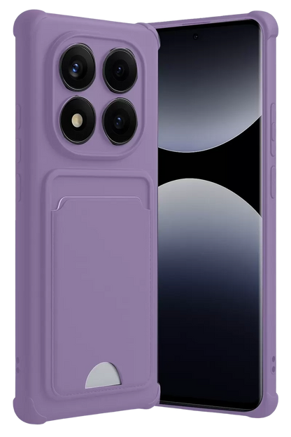Redmi Note 14 Pro 4G Kelvin Kartvizitli Silikon - Lila