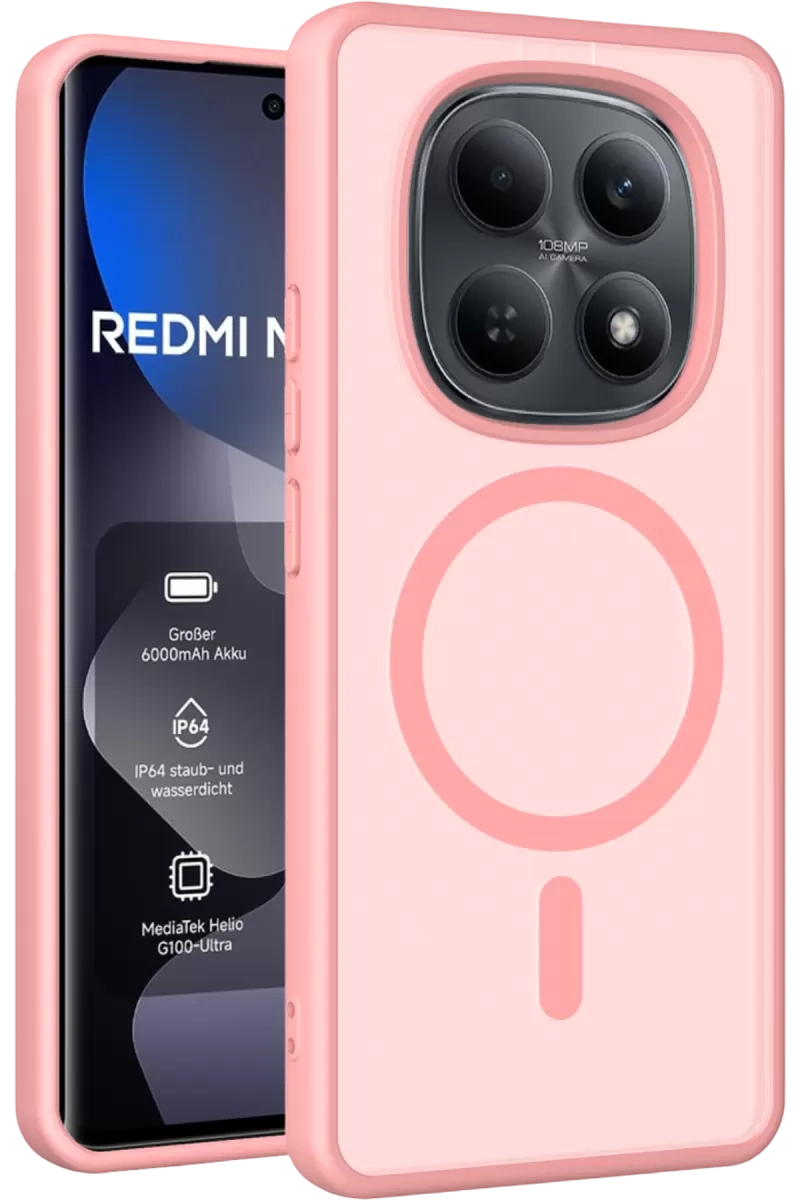 Redmi Note 15 4G Jota Magsafe Kapak - Pudra