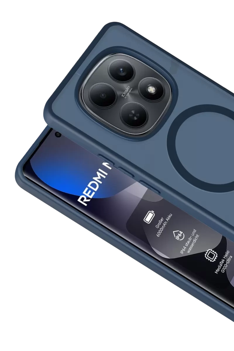 Redmi Note 15 Pro 5G Jota Magsafe Kapak - Lacivert
